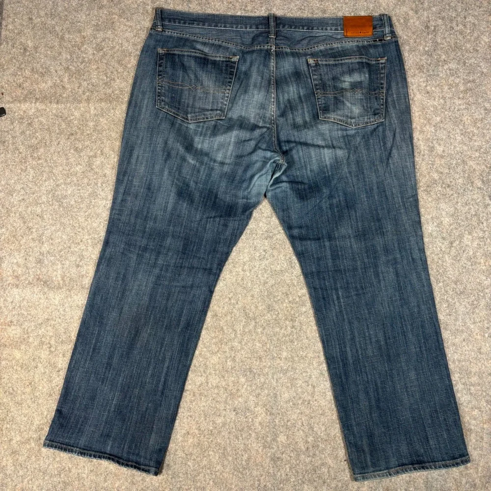 Lucky Brand 361 Vintage Straight Mens 42x30 Blue Denim Jeans 7M12228 Wide Leg